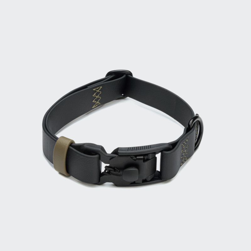 Obroża Cloud7 BioThane Ipanema Black-Olive