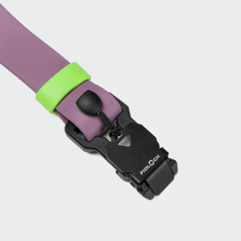 Obroża Cloud7 BioThane Ipanema Lilac — detal