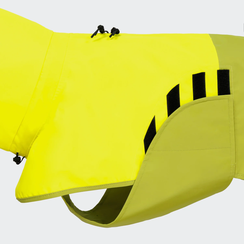 Płaszcz przeciwdeszczowy AKTIV Neon Green/Light Olive Cloud7 — 10 000 mm słupka wody | ventisei&Co.