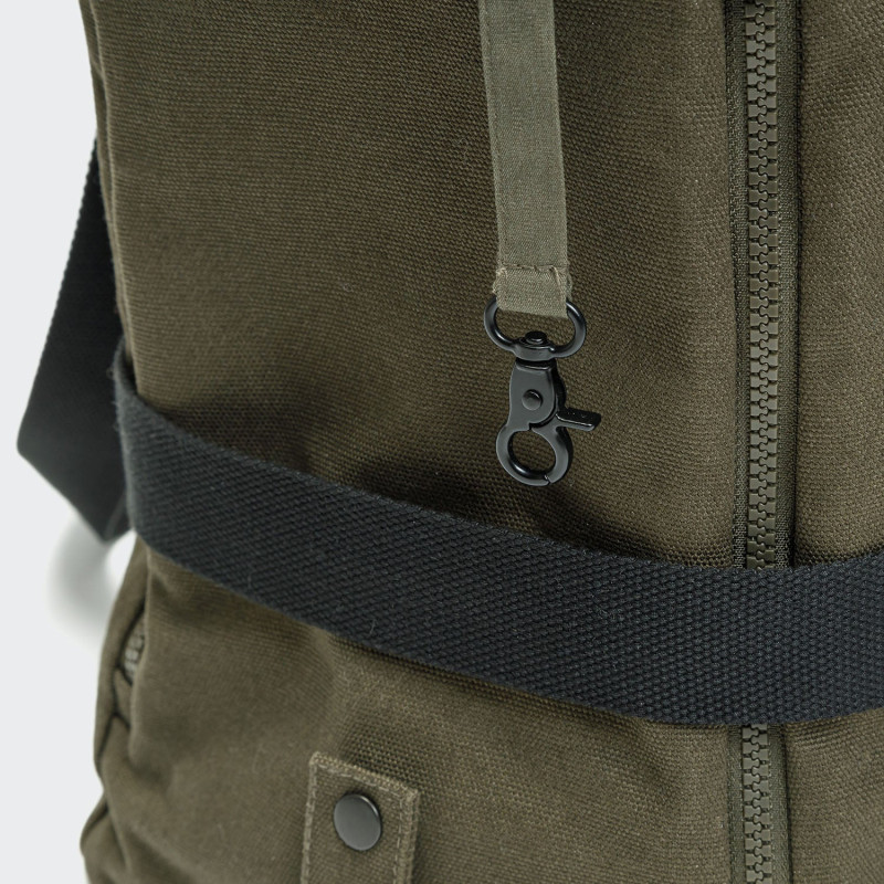 Torba dla psa Cloud7 Turin Canvas Olive — transporter i torba 2w1 | ventisei&Co.