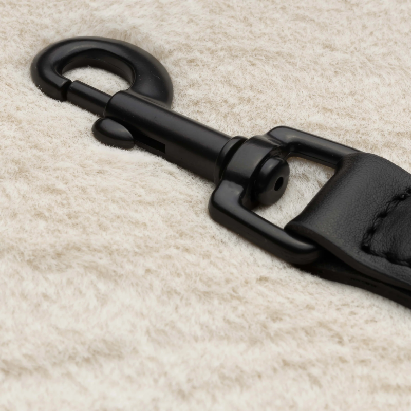 Legowisko podróżne Cloud7 Canvas Black — składane, z paskiem na ramię | ventisei&Co.
