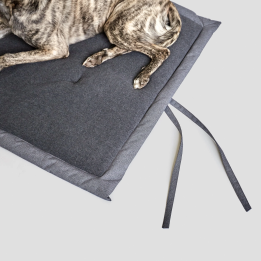 Mata wodoodporna Cloud7 Mid Grey-Dark Grey — przenośne legowisko | ventisei&Co.