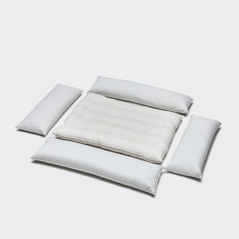 Legowisko Sleepy Linen-Mix Faded Rose Mélange Cloud7 | ventisei&Co.