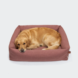 Legowisko Sleepy Linen-Mix Faded Rose Mélange Cloud7 | ventisei&Co.