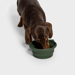 Miska składana podróżna AKTIV Dark Olive | Cloud7 Berlin — ventisei&Co.