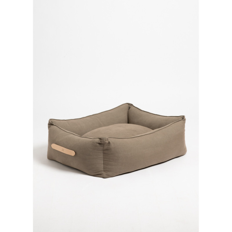 Legowisko 2.8 Edward Pure Linen Clay — widok całości