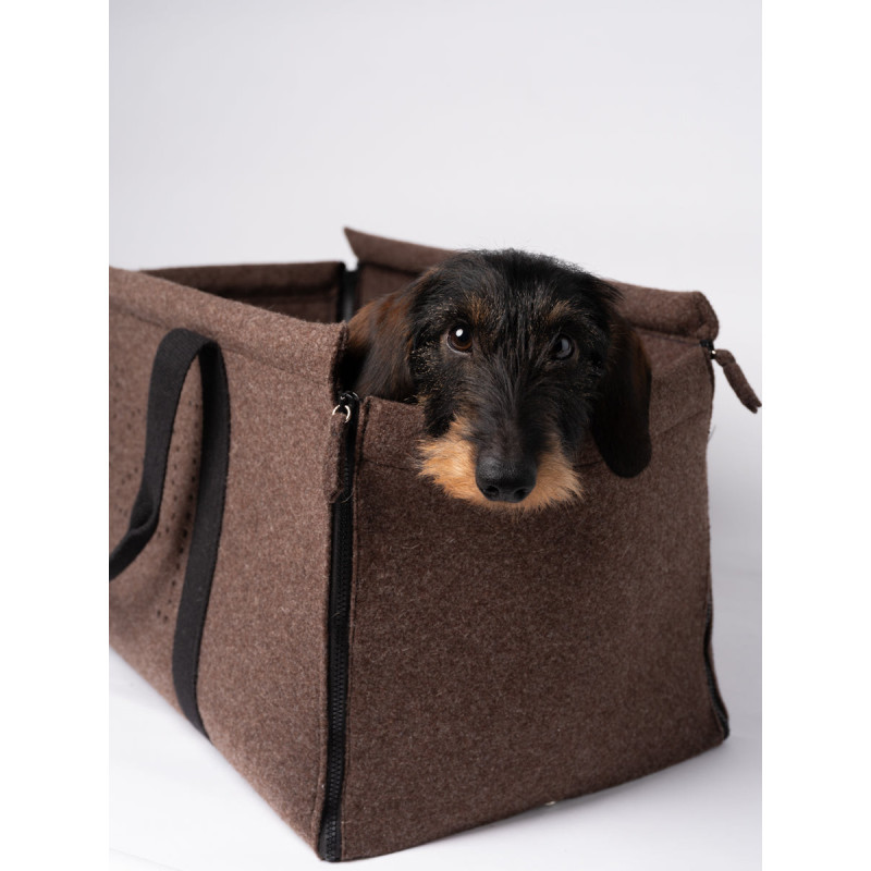 Torba 2.8 Gianni Nomad Carrier z psem w środku
