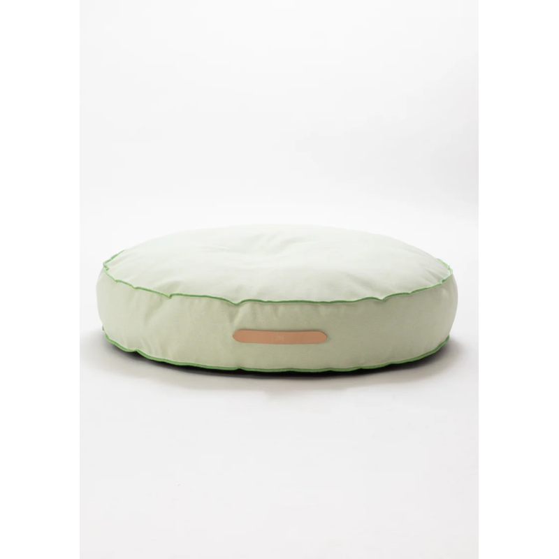 2.8 Fulvio Legowisko Duck Cotton Matcha Sorbet Diam 70 2.8 Design for Dogs | ventisei&Co.