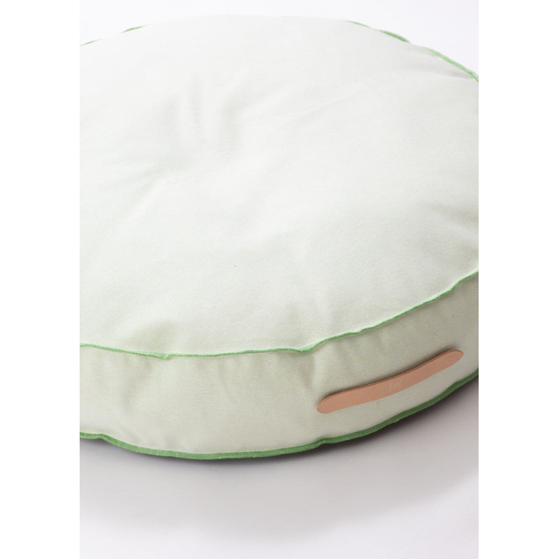 2.8 Fulvio Legowisko Duck Cotton Matcha Sorbet Diam 70 2.8 Design for Dogs | ventisei&Co.