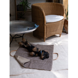 2.8 Steve Dog Travel Mat Jute Ecru 2.8 Design for Dogs | ventisei&Co.