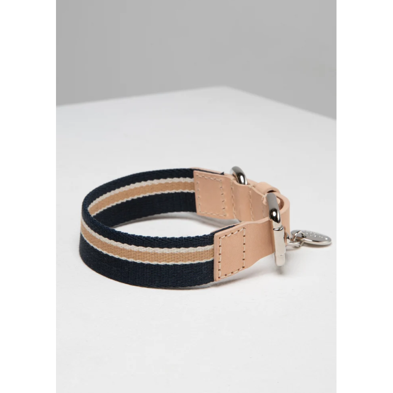 Obroża Franco Blue Stripes 2.8 Design for Dogs | ventisei&Co.