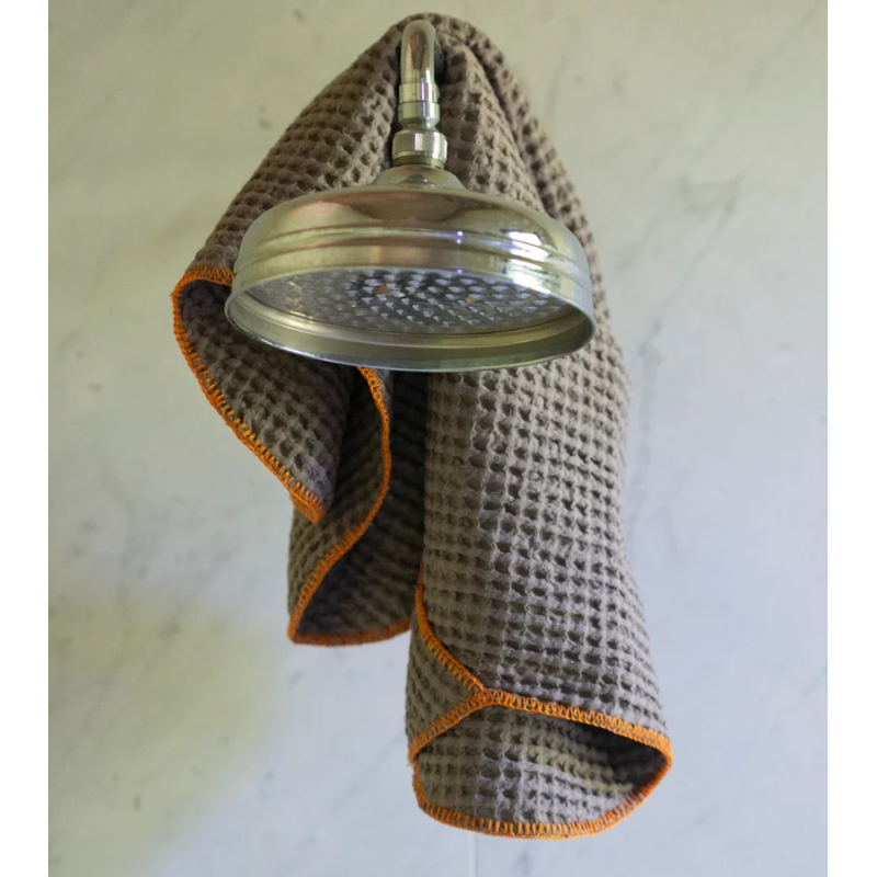 Ręcznik Sally Grey 2.8 Design for Dogs — bawełna honeycomb | ventisei&Co.
