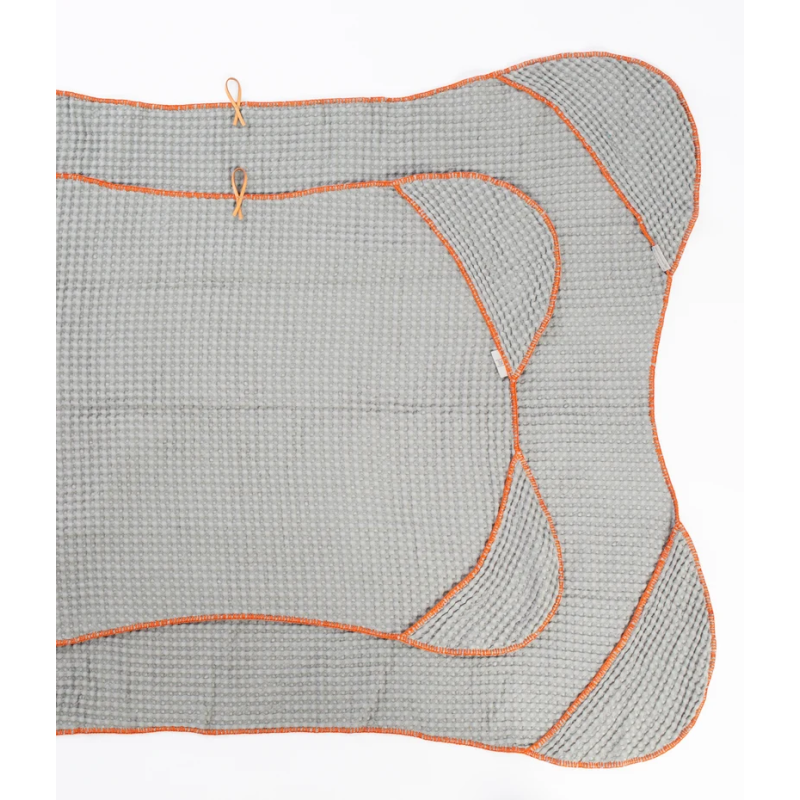 Ręcznik Sally Grey 2.8 Design for Dogs — bawełna honeycomb | ventisei&Co.
