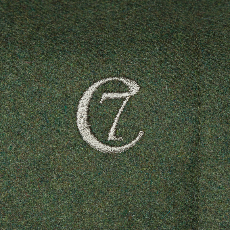 Płaszcz zimowy dla jamnika Brooklyn Fern Green | Cloud7