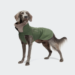 копія Płaszcz zimowy dla jamnika Brooklyn Flanell Fern Green