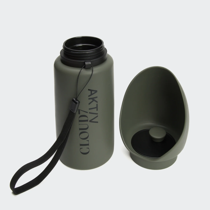 Składana butelka na wodę AKTIV Dark Olive