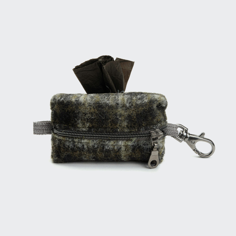 Dozownik na woreczki Plaid Green Cloud7