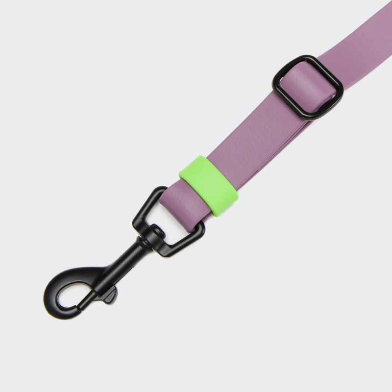 Smycz Cloud7 BioThane Ipanema Lilac detal