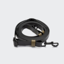Smycz regulowana BioThane Ipanema Black-Olive