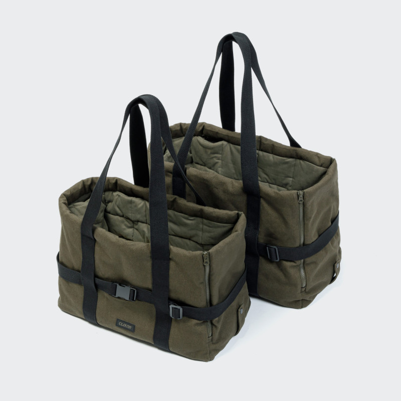 Torba dla psa Cloud7 Turin Canvas Olive — rozmiary M i L