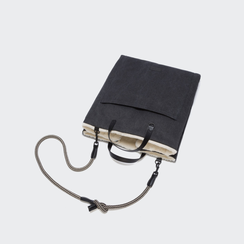 Legowisko podróżne Cloud7 Canvas Black