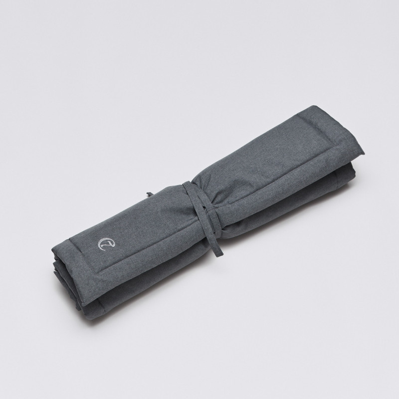 Mata wodoodporna Cloud7 Mid Grey-Dark Grey — zwinięta w rulon