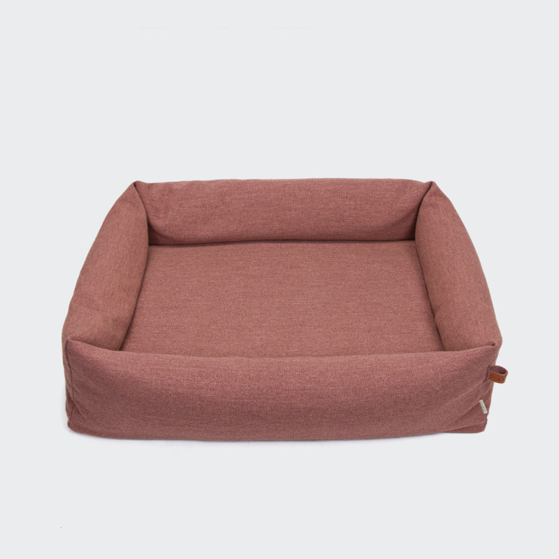 Legowisko Cloud7 Sleepy Linen-Mix Faded Rose Mélange — rozmiar L