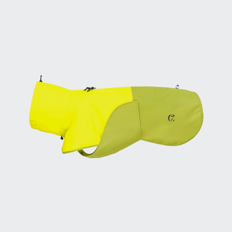 Płaszcz przeciwdeszczowy Cloud7 AKTIV Neon Green/Light Olive
