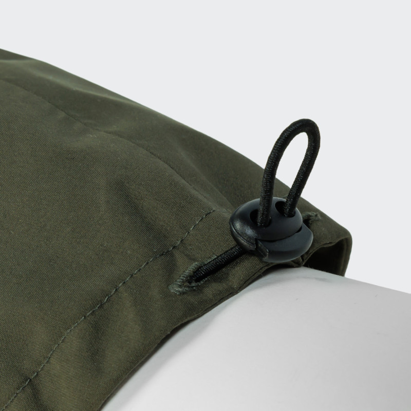 Płaszcz przeciwdeszczowy Cloud7 Dublin 2.0 Dark Olive — detal