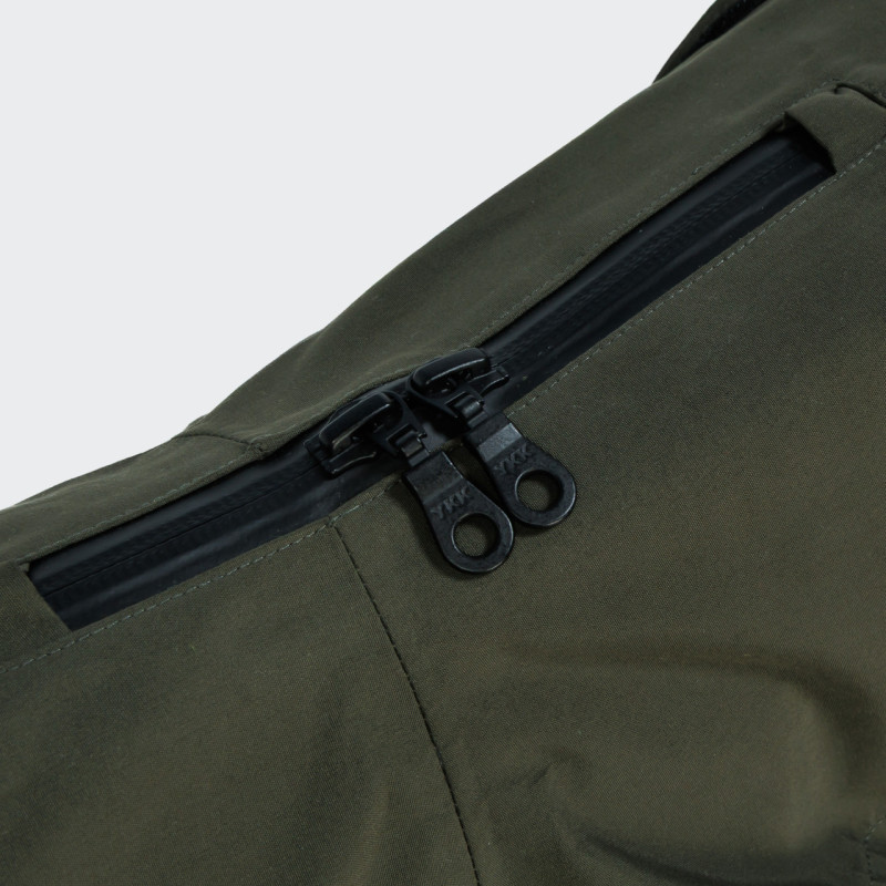 Płaszcz przeciwdeszczowy Cloud7 Dublin 2.0 Dark Olive — detal 2