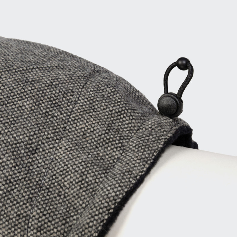 Płaszcz zimowy Cloud7 Brooklyn Tweed Black — detal 2