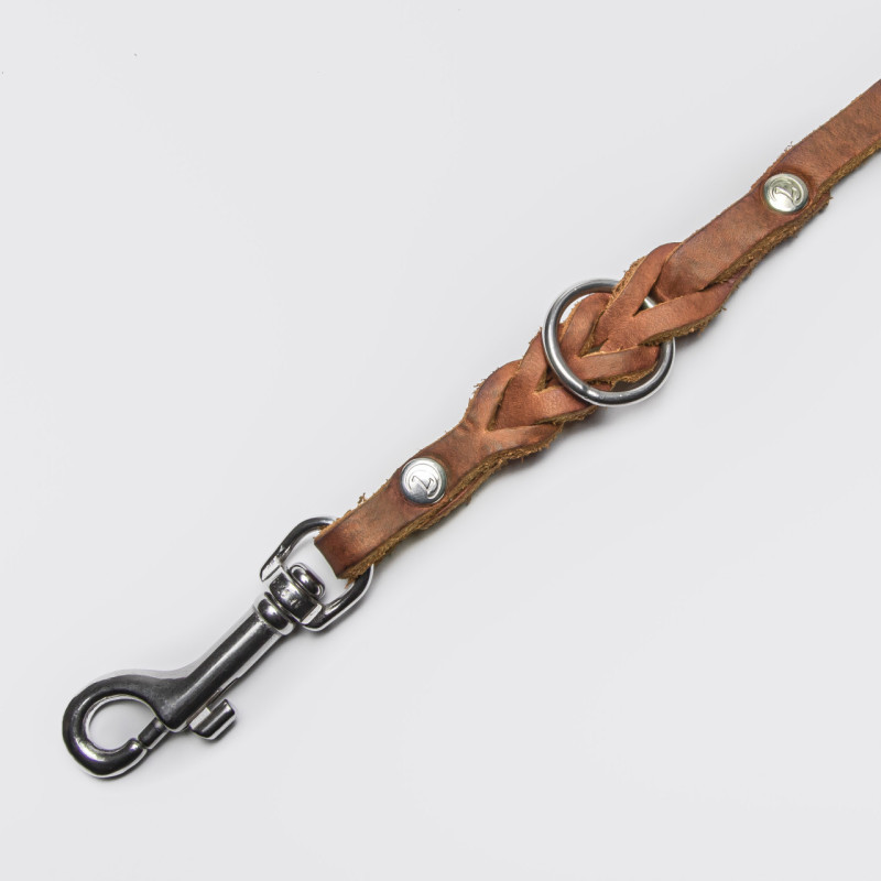 Smycz Cloud7 Riverside Park Camel Gold — detal 3