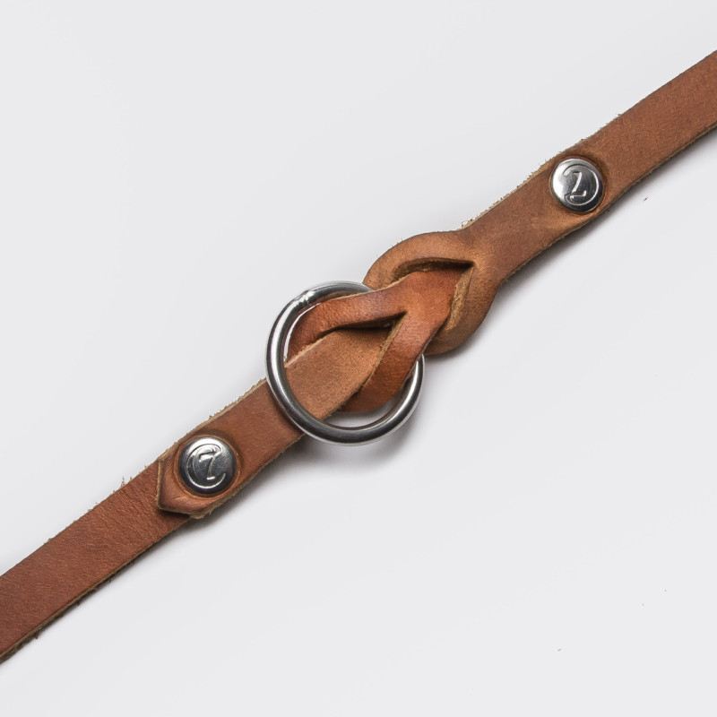 Smycz Cloud7 Riverside Park Camel Gold — detal 4