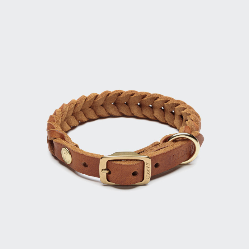 Obroża Cloud7 Central Park Camel Gold